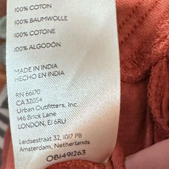 Free People FP Movement NWT Summer Tide Wide-Leg Pants Size S Spiced Copper - Picture 9 of 11